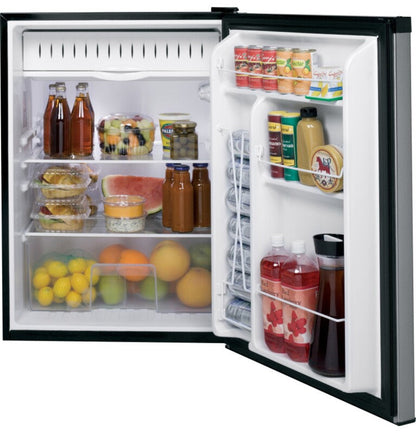 GE Appliances Compact Refrigerator Stainless Steel - GCE06GSHSB