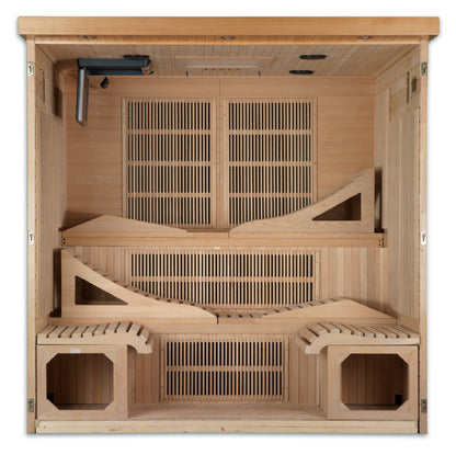 Golden Designs "Monaco" Near Zero EMF Far IR Sauna  - GDI-6996-01