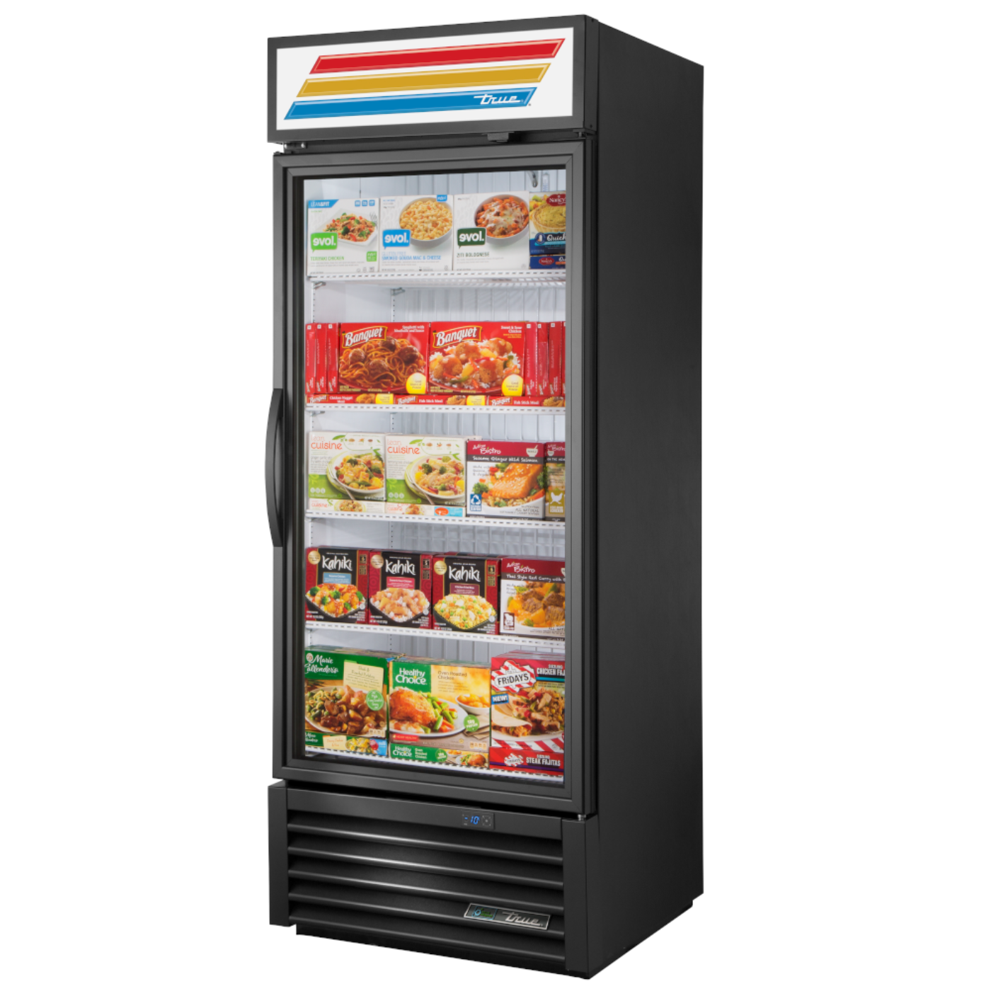 True GDM-26F-HST-HC~TSL01 Freezer, Merchandiser - TRGDM26FHSTHCTSL01
