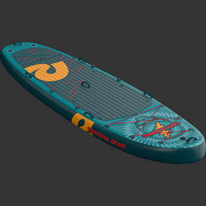 Retrospec Grateful Dead Weekender Crew Multi-Person Inflatable Stand Up Paddle Board 12’ - 6514