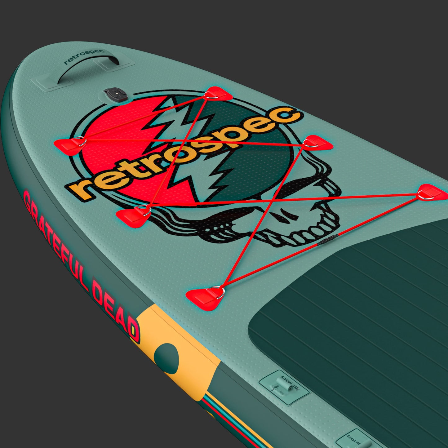 Retrospec Weekender Plus Inflatable Stand Up Paddle Board Kayak Hybrid 10'6" - 6621