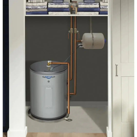 GE RealMAX 18 Gallon Capacity Side Port Lowboy Electric Water Heater - GE20L08BAR