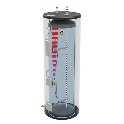 GE RealMAX Premium Model 40 Gallon Capacity Tall Electric Water Heater - GE40T10BAM