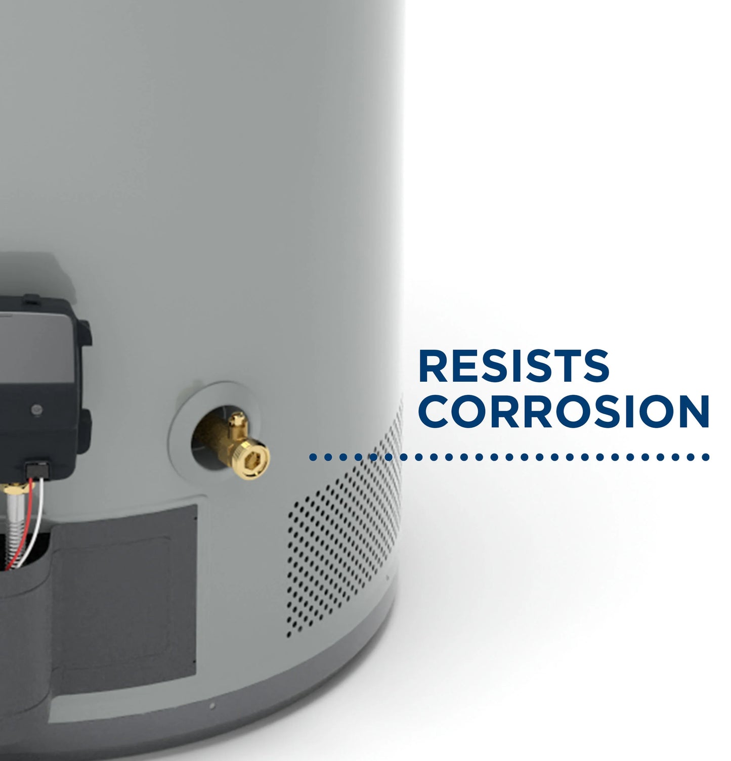 GE Appliances  RealMAX Premium 50-Gallon Tall Natural Gas Atmospheric Water Heater Gray - GG50T10BXR