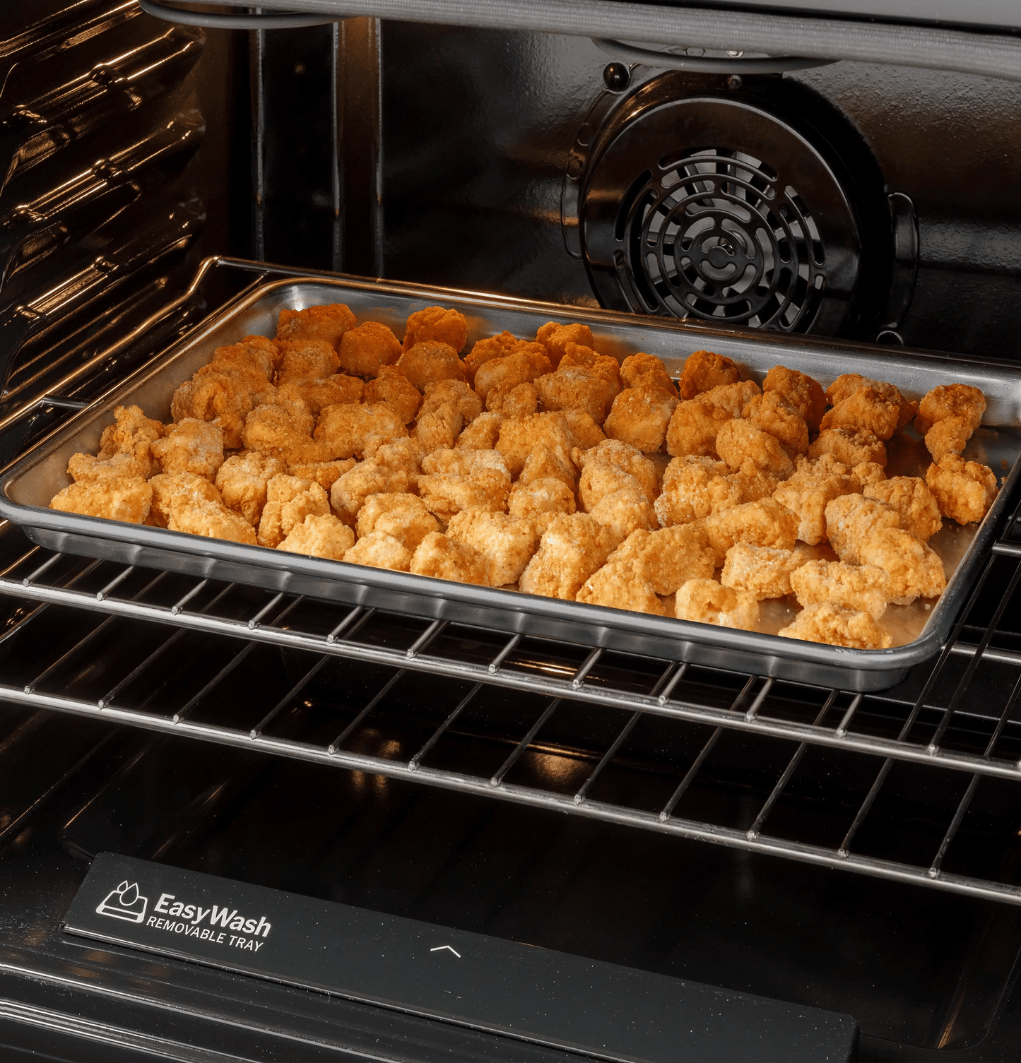 GRF600AVSS 30" Free-Standing Electric Convection Range with No Preheat Air Fry and EasyWash Oven Tray Stainless Steel