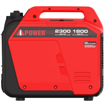 A-iPower 1800W/2300W Generator Gas Low THD Inverter CO Alert New - GXS2301i
