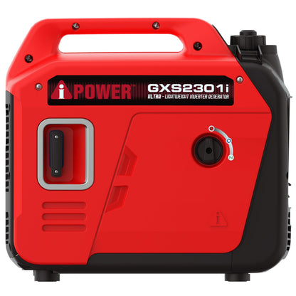 A-iPower 1800W/2300W Generator Gas Low THD Inverter CO Alert New - GXS2301i