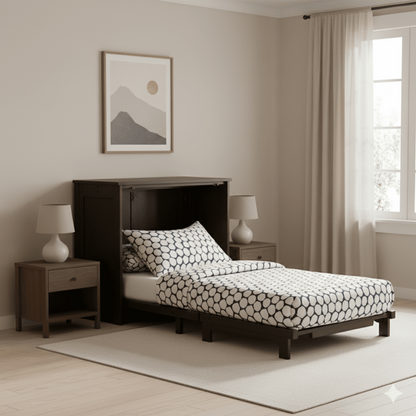 Night and Day Furniture Orion Twin/Full Murphy Cabinet Bed - MUR-ORI-FUL-CH