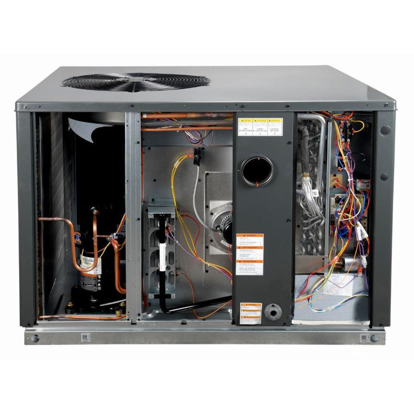 Goodman 2 Ton 13.4 SEER2 Self-Contained Multi-Positional Package Heat Pump - GPHM32441
