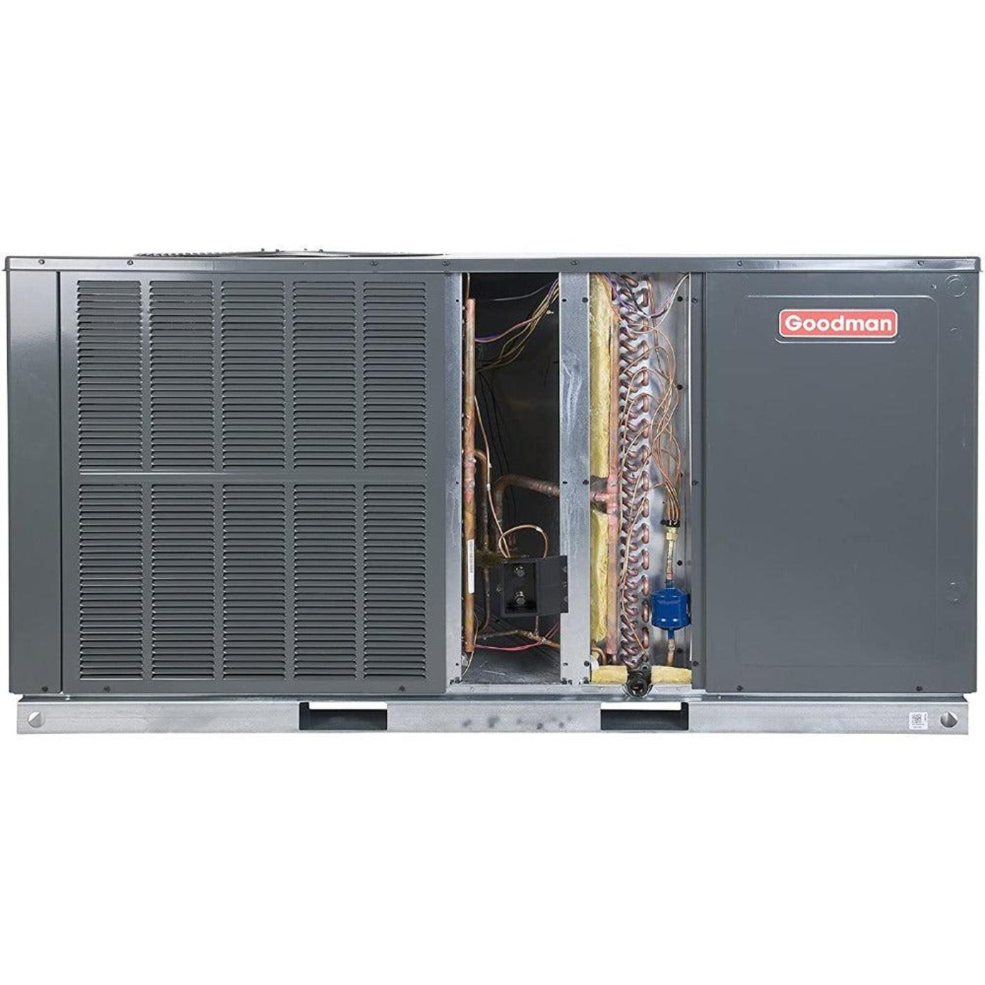 Goodman 3 Ton 15.2 SEER2 Self-Contained Horizontal Package Heat Pump - GPHH53641