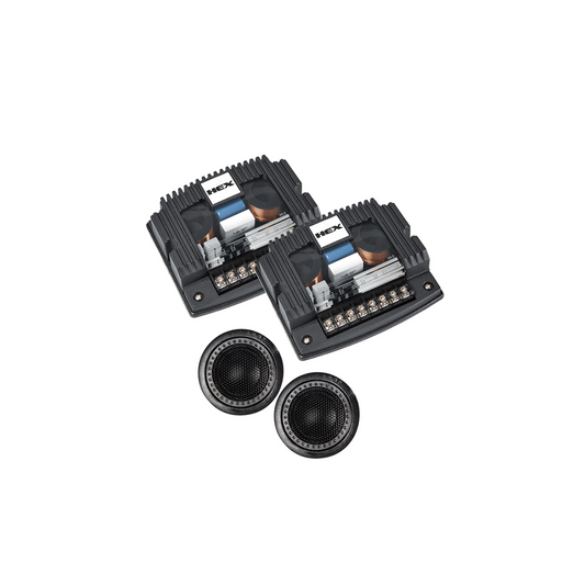 Diamond Audio 6.3” HEX Series 2-Way Component Set w/Silk Dome Tweeter - H600S
