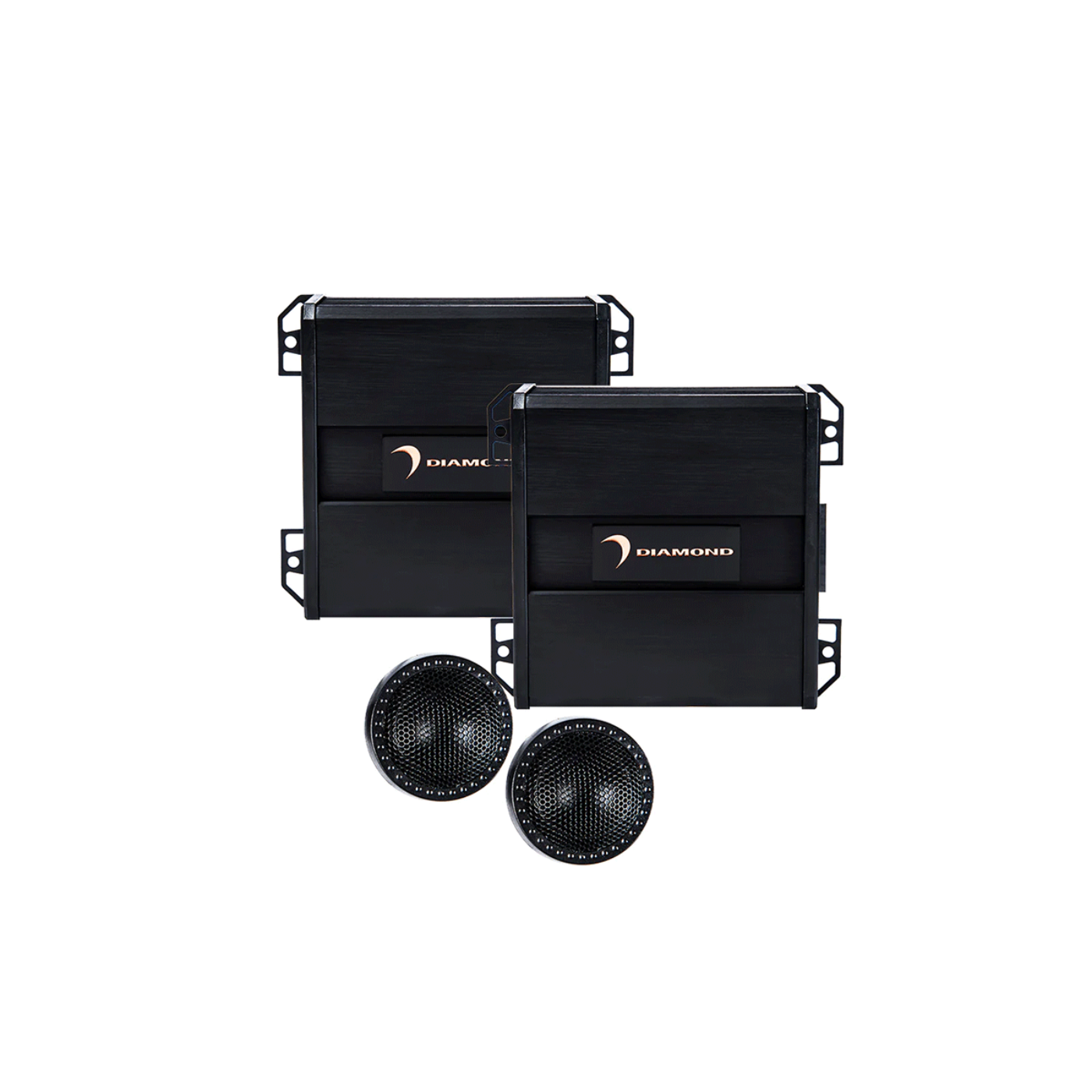 Diamond Audio 6.5" HEX Series 2-Way Component Set w/25mm Aluminum Dome Tweeter - H65A