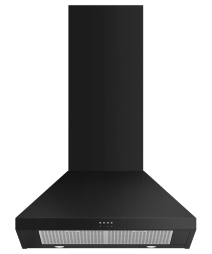 Fisher Paykel  30" Series 7 Pyramid Chimney Wall Range Hood Black - HC30PCB1