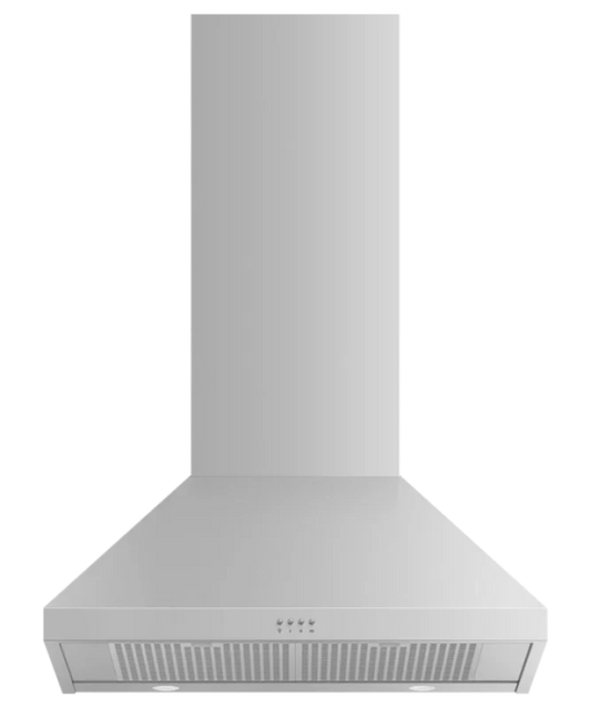 Fisher Paykel 30" Series 7 Pyramid Chimney Wall Range Hood Stainless Steel - HC30PCX1