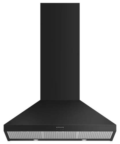 Fisher Paykel 36" Series 7 Pyramid Chimney Wall Range Hood Black - HC36PCB1