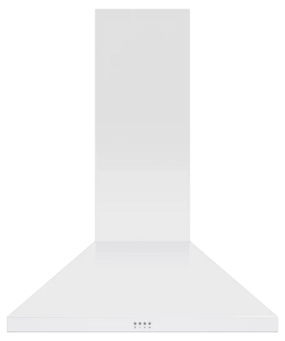 Fisher Paykel 36" Series 7 Pyramid Chimney Wall Range Hood White - HC36PCW1