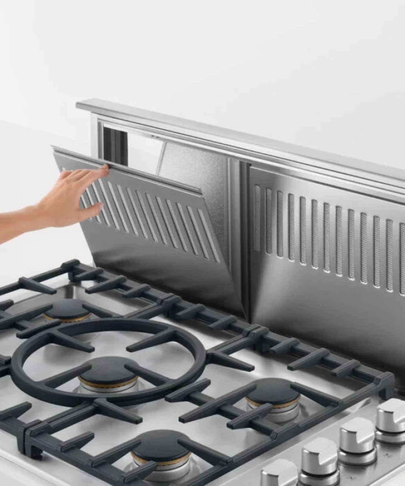 Fisher Paykel 36" Series 7 Telescopic Downdraft Range Hood Stainless Steel - HD36