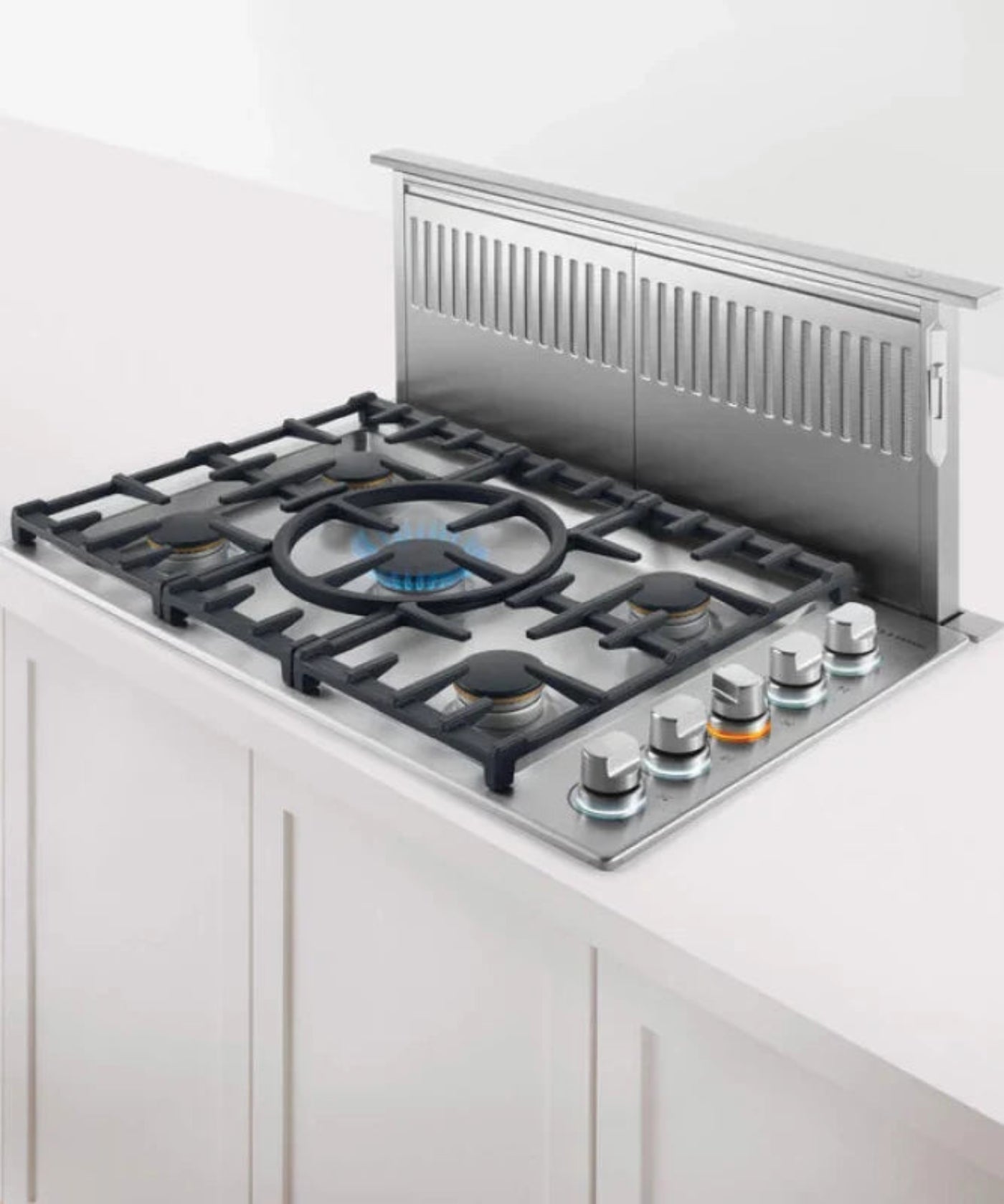 Fisher Paykel 36" Series 7 Telescopic Downdraft Range Hood Stainless Steel - HD36