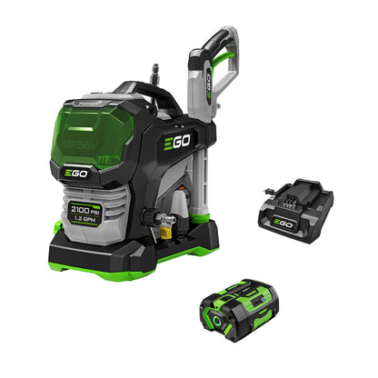 EGO Power+ 2100 PSI Compact Pressure Washer with 6Ah Battery and Standard Charger - HPW2105