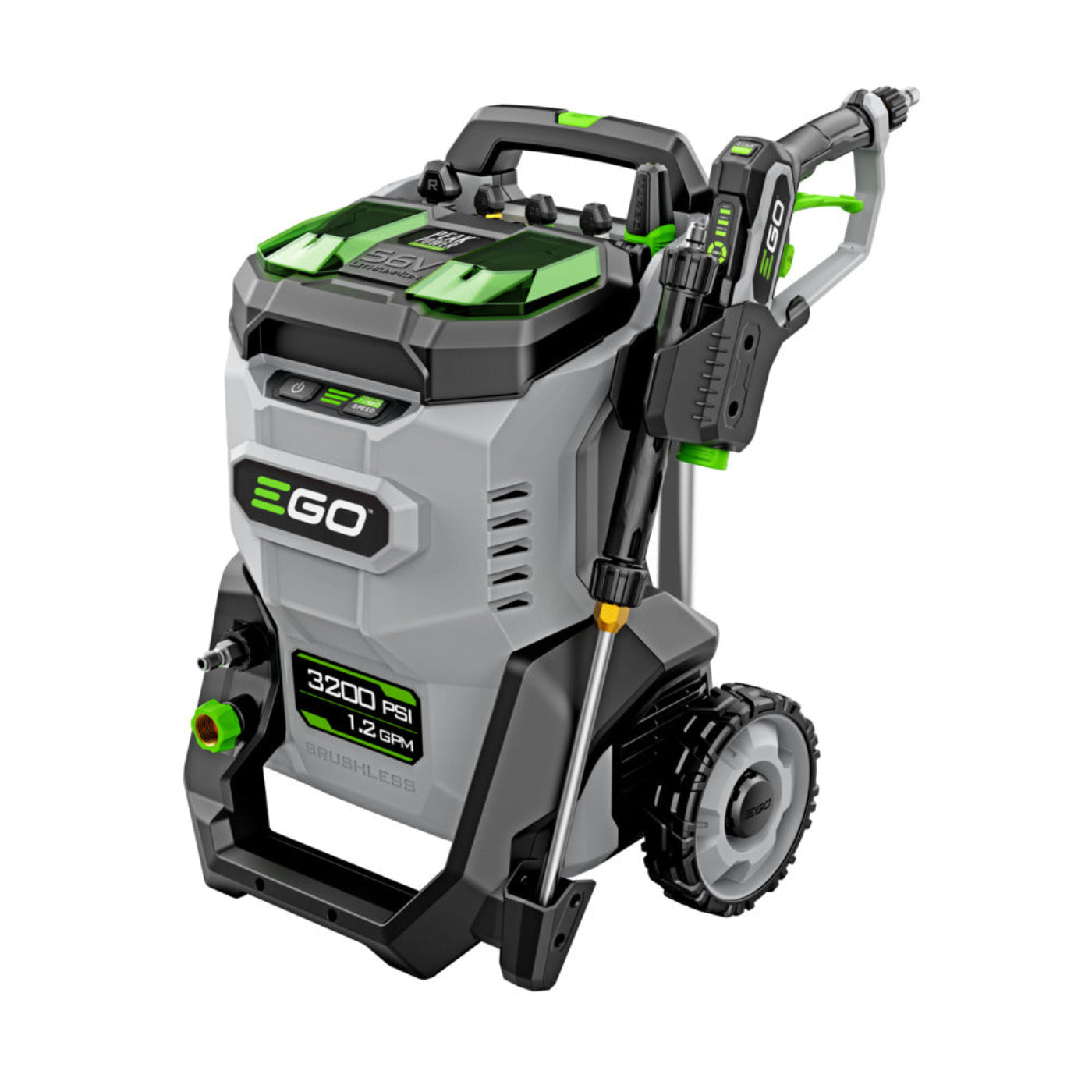 EGO Power+ 3200 PSI Pressure Washer Tool Only - Battery and Charger Not Included - HPW3200