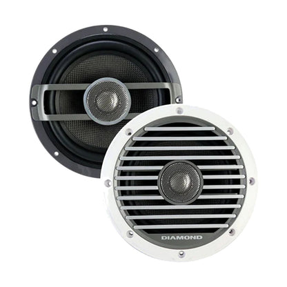 Diamond Audio 5.25" HXM Series 2-Way Marine Speaker w/RGB LED Lighting - HXM525