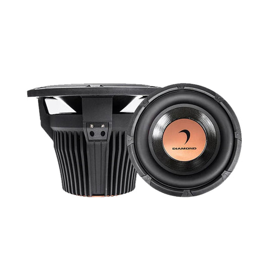 Diamond Audio 10" HEX Pro 2Ω Dual Voice Coil Subwoofer 700W RMS - HXP102
