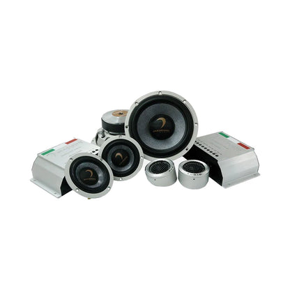 Diamond Audio 6.5" HEX PRO Diamante Italia Edition 3-Way Component Set - HXPRO653DI