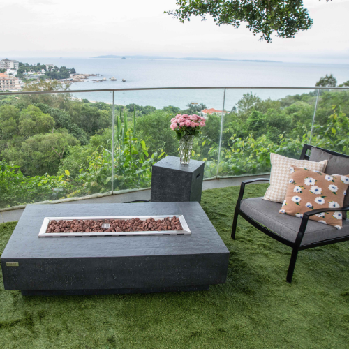 Hampton Fire Table with Sea and Lava Rock