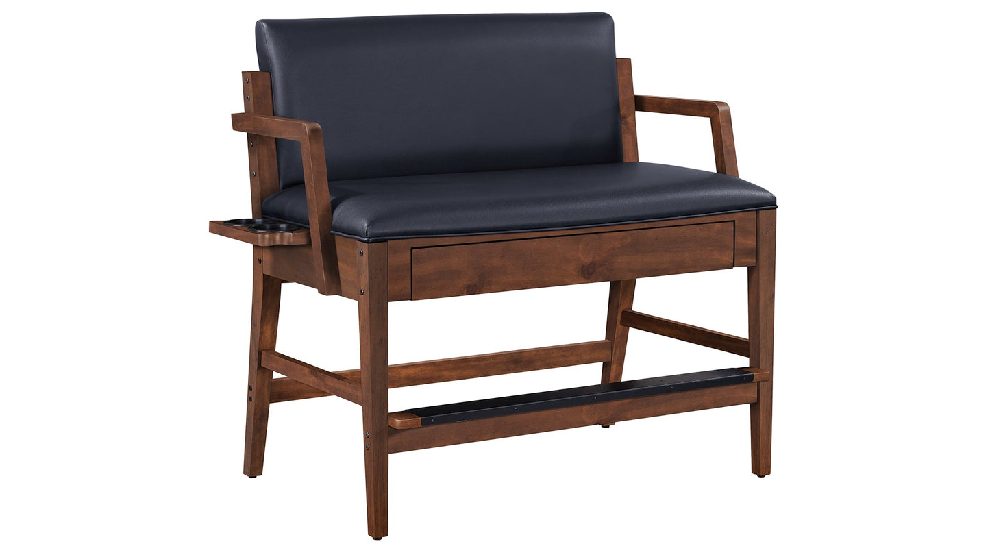 Legacy Billiards Baylor Spectator Bench - Rustic Series - 104410