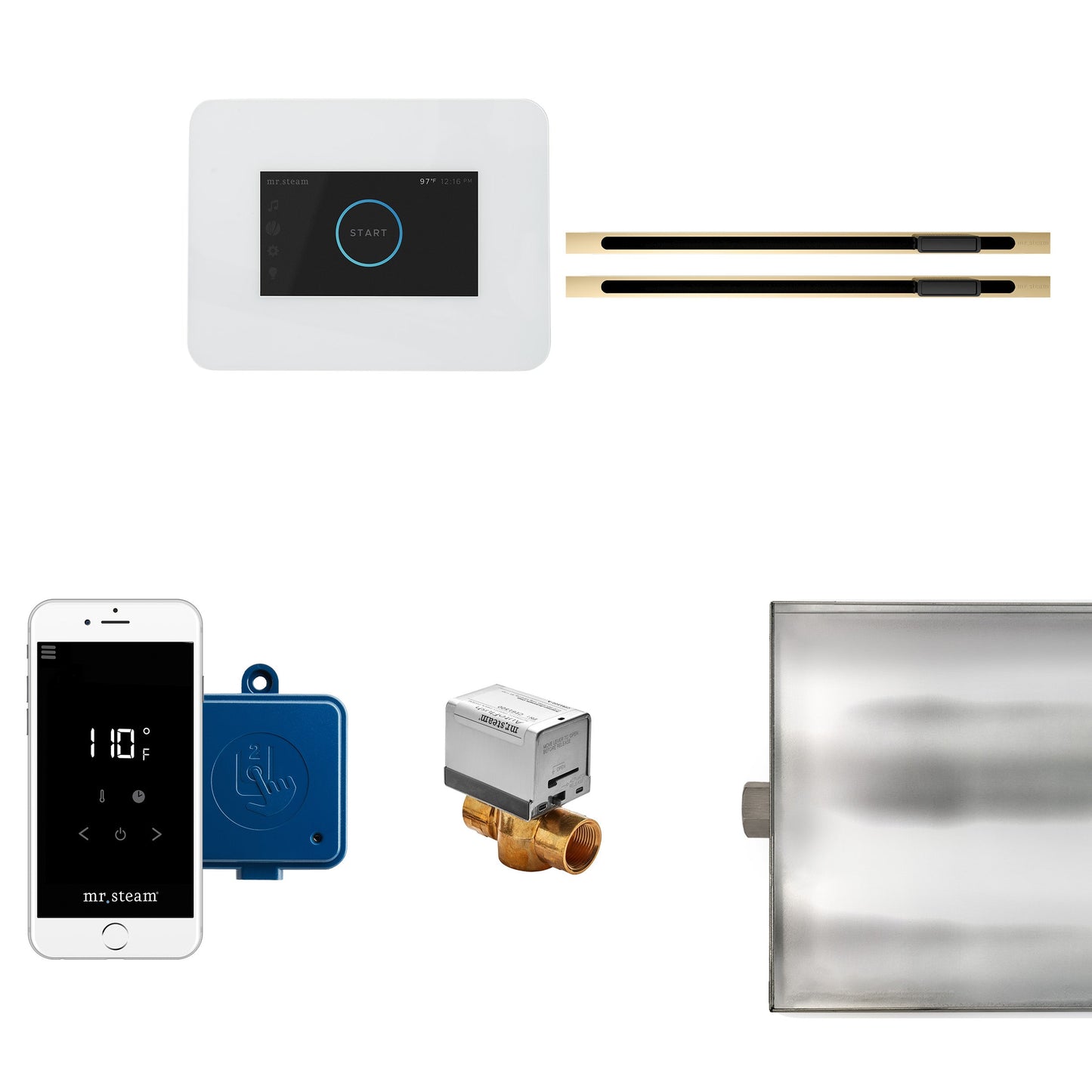 Mr. Steam iButler Max Linear Steam Generator Control Bundle - I3BTLRLXBK