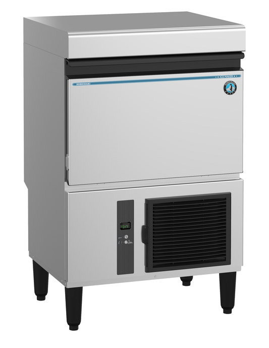 Hoshizaki 25" Wide Air-Cooled Sphere Cube Ice Maker w/ Built-In Storage Bin - IM-50BAA-Q