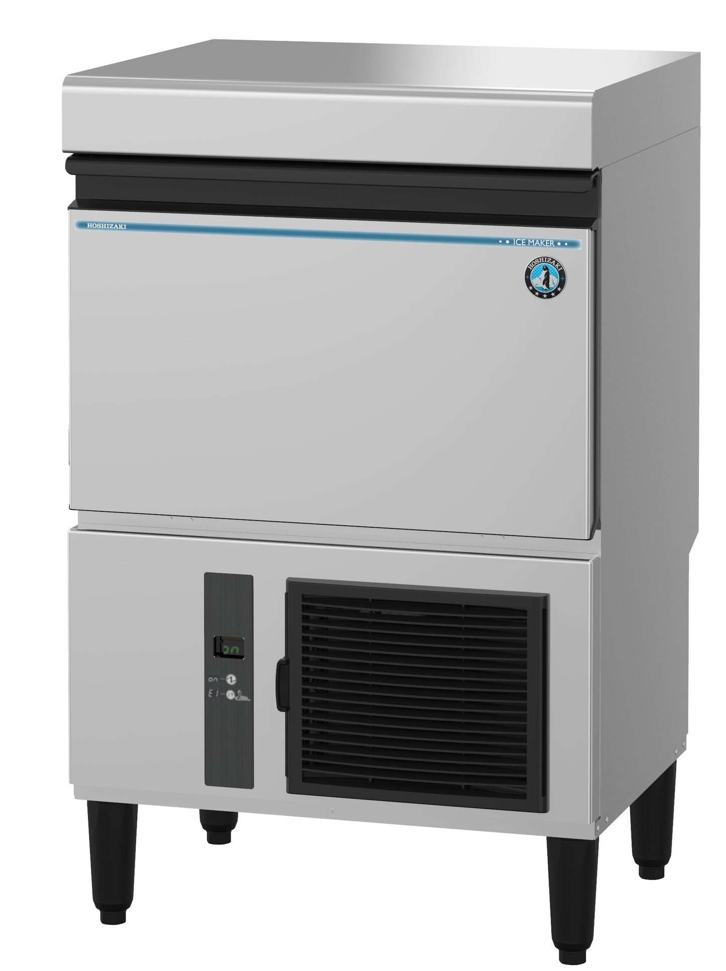Hoshizaki 25" Wide Air-Cooled Sphere Cube Ice Maker w/ Built-In Storage Bin - IM-50BAA-Q