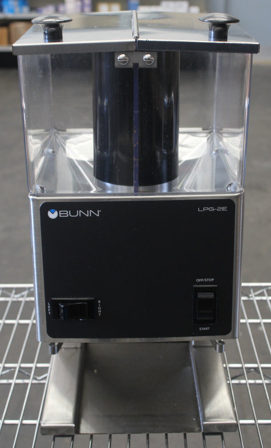 Bunn 26800.0000 *Used* Low Profile Portion Control Coffee Grinder, 2 Hoppers - 3118UBUNN268000000