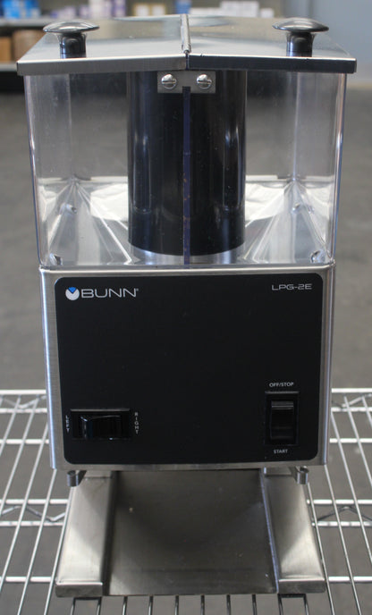 Bunn 26800.0000 *Used* Low Profile Portion Control Coffee Grinder, 2 Hoppers - 3118UBUNN268000000