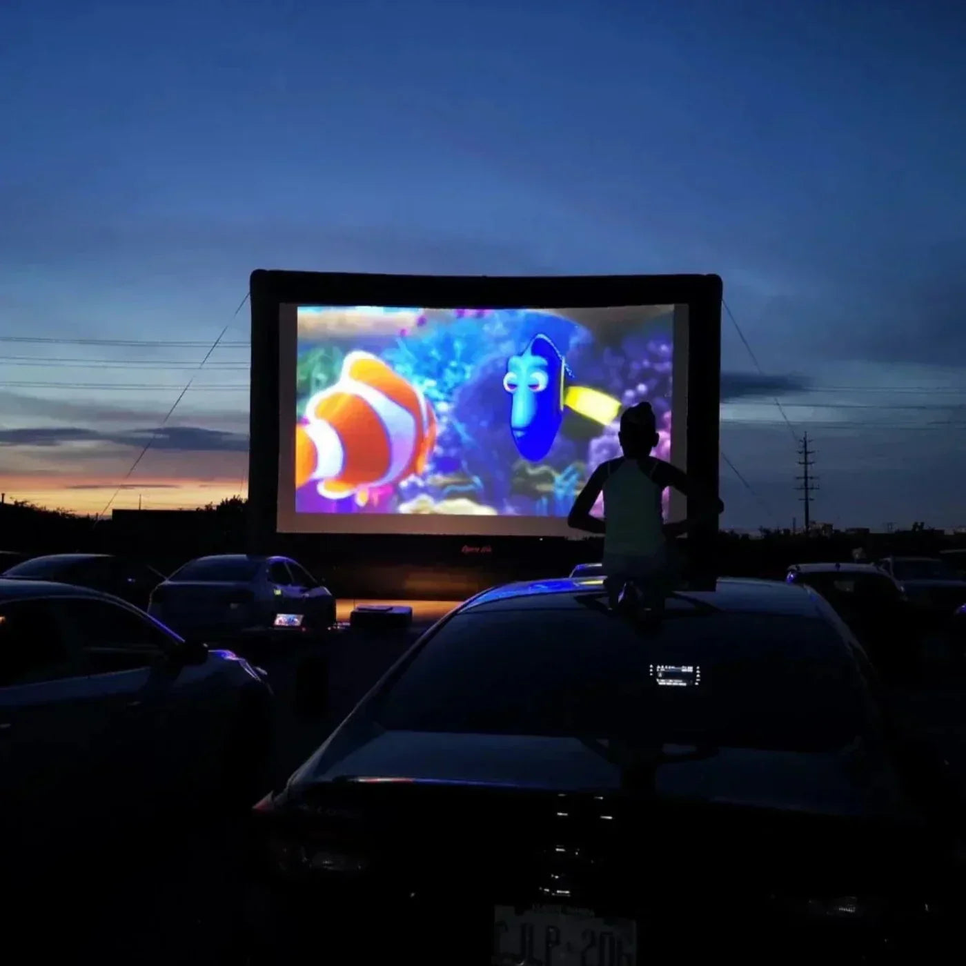 Open Air Cinema Drive-in Elite Movie Theater Kit - CBE-40D