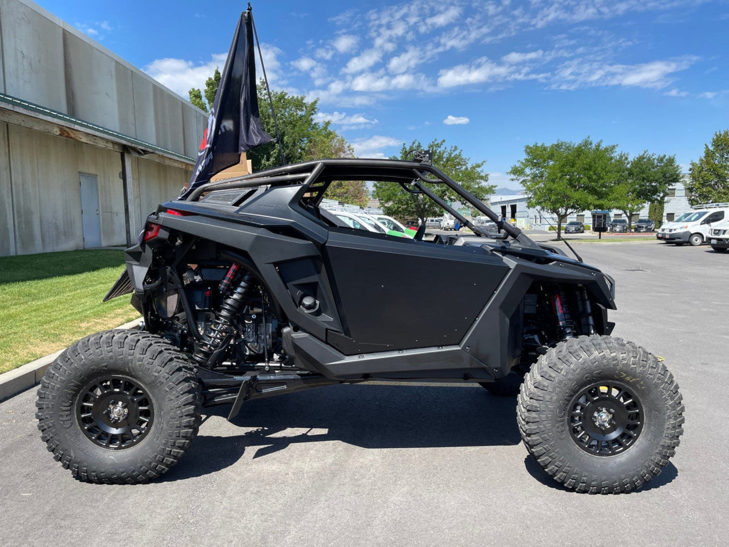 UTVZILLA Aluminum Doors for RZR PRO XP, PRO R, TURBO R (Two Seat) - ZL-RZPRO2-DR