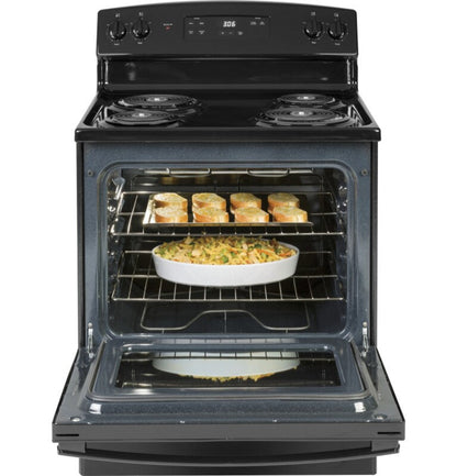 GE Appliances 30" Free-Standing Electric Range Black - JBS360DMBB