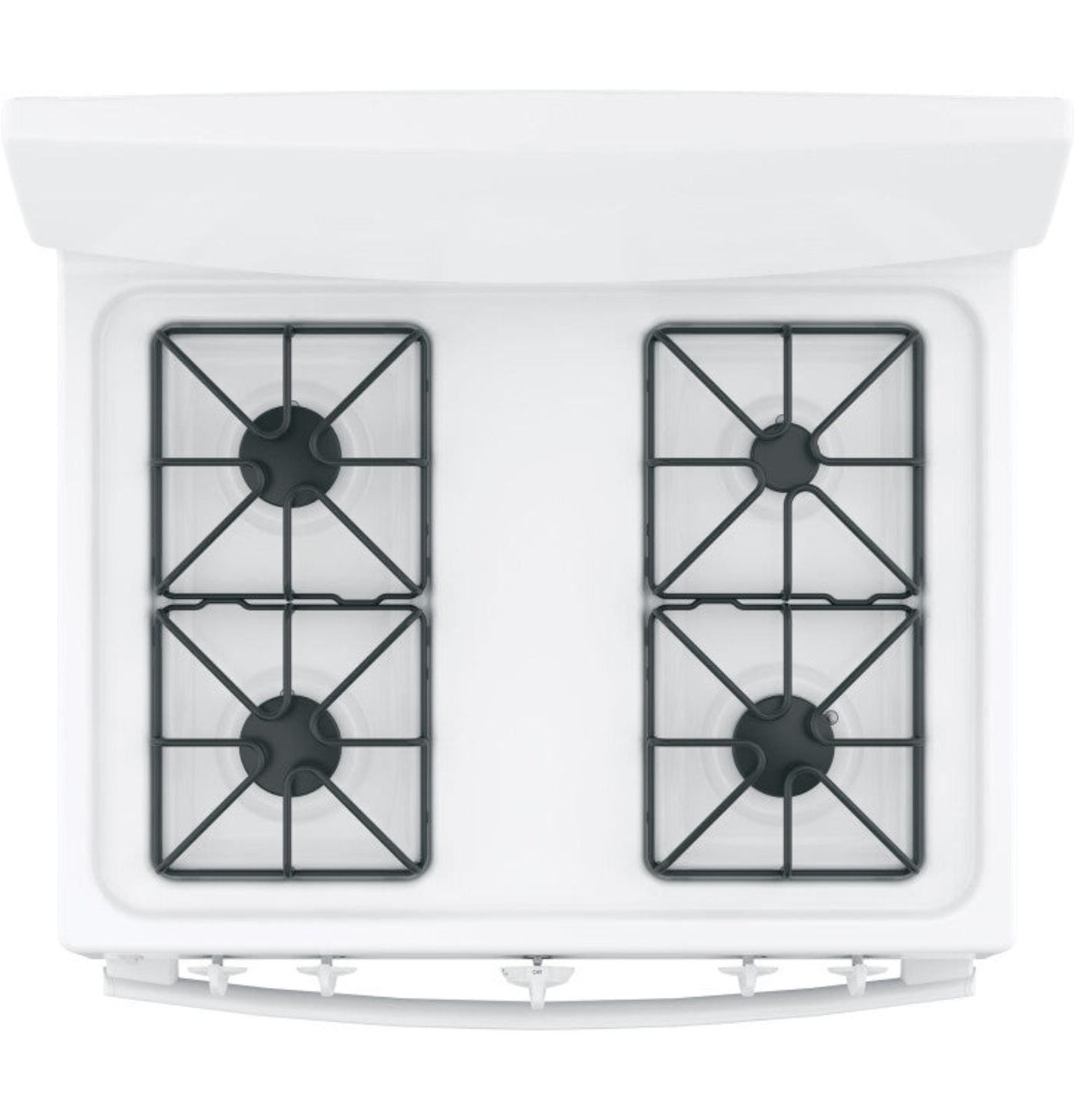 GE Appliances 30" Free-Standing Front Control Gas Range White - JGBS10DEMWW