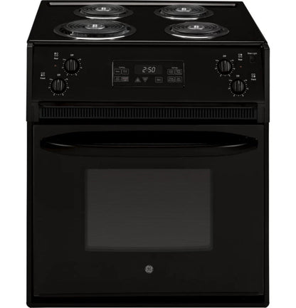 GE Appliances  27" Drop-In Electric Range Black - JM250DTBB