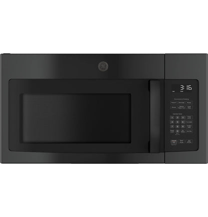 GE Appliances 1.6 Cu. Ft. Over-the-Range Microwave Oven with Recirculating Venting Black - JNM3163DJBB