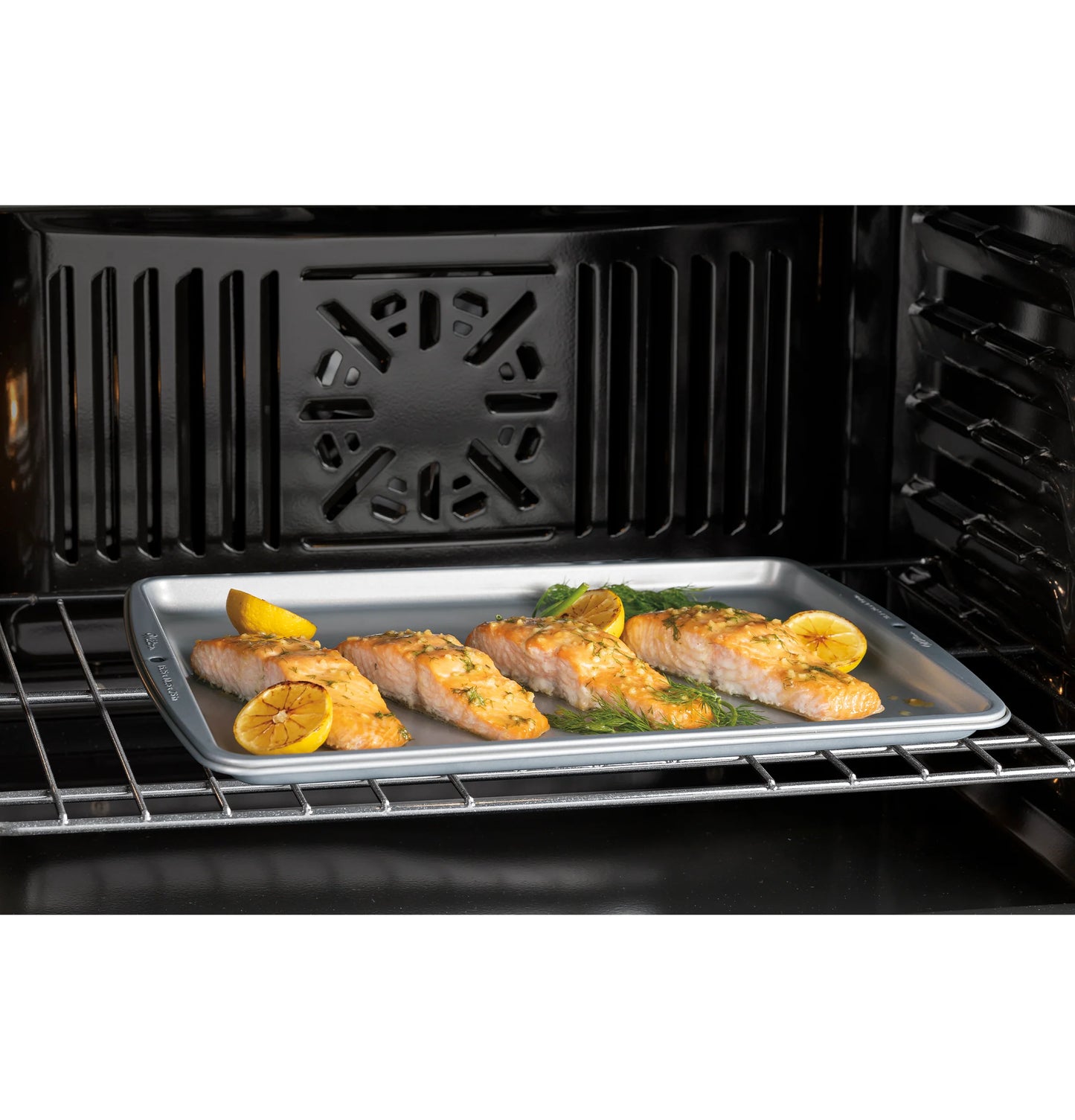 GE Appliances  30" Smart Built-In Self-Clean Convection Double Wall Oven with No Preheat Air Fry Fingerprint Resistant Slate - JTD5000DVBB