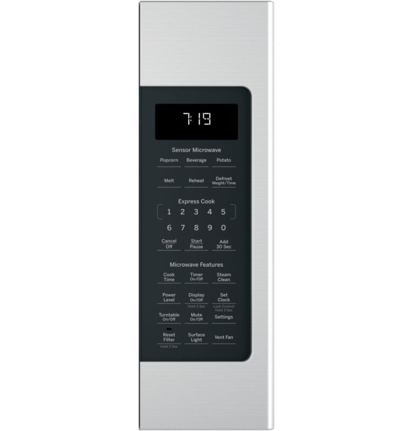 GE Appliances 1.9 Cu. Ft. Over-the-Range Sensor Microwave Oven Stainless Steel - JVM7195SKSS