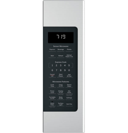 GE Appliances 1.9 Cu. Ft. Over-the-Range Sensor Microwave Oven Stainless Steel - JVM7195SKSS