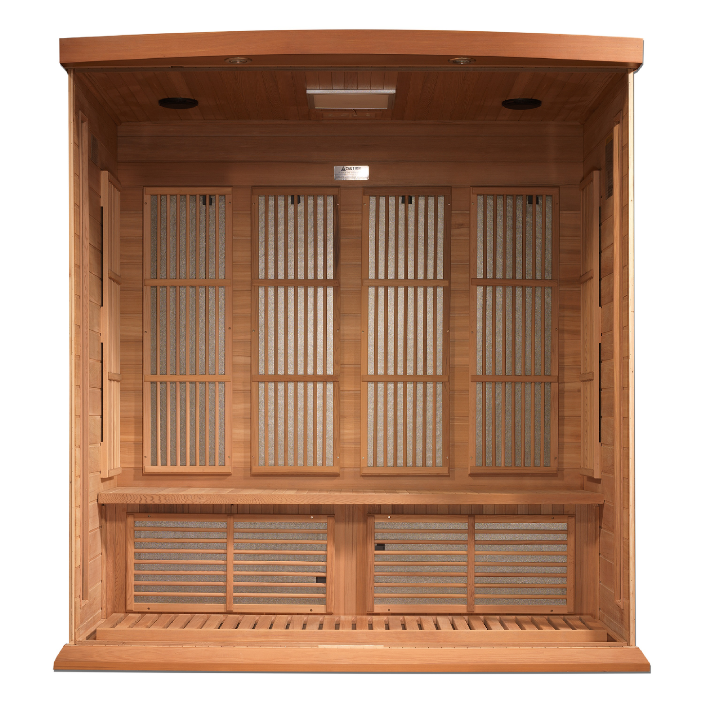 Golden Designs "Chaumont" 4 Person Near Zero EMF FAR IR Sauna  - MX-K406-01-ZF CED