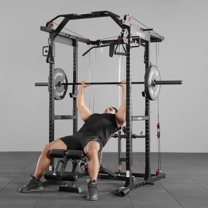Mikolo Fitness K6-2.0 Ultra Home Gym Package - DM-K8-B-HP-BBB-DS01