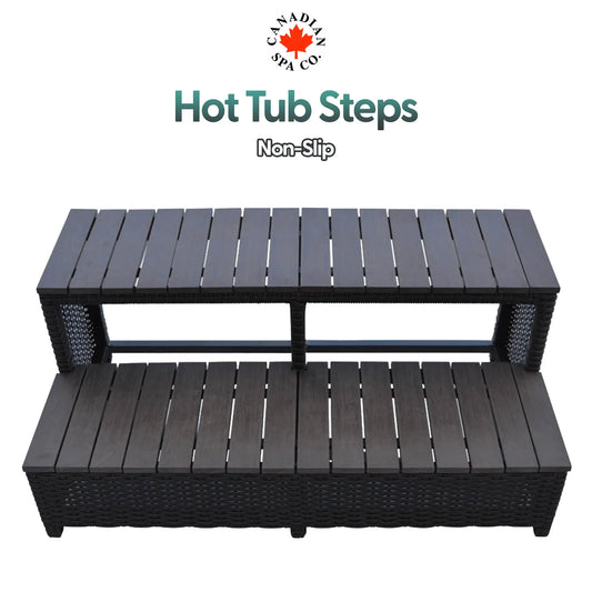 Canadian Spa Wicker Spa Step - 86in Spas - KF-10077
