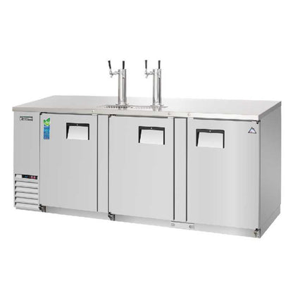 Everest - EBD4-SS, Commercial 89" Keg Refrigerator Direct Draw Cooler Beer Dispenser - EBD4-SS