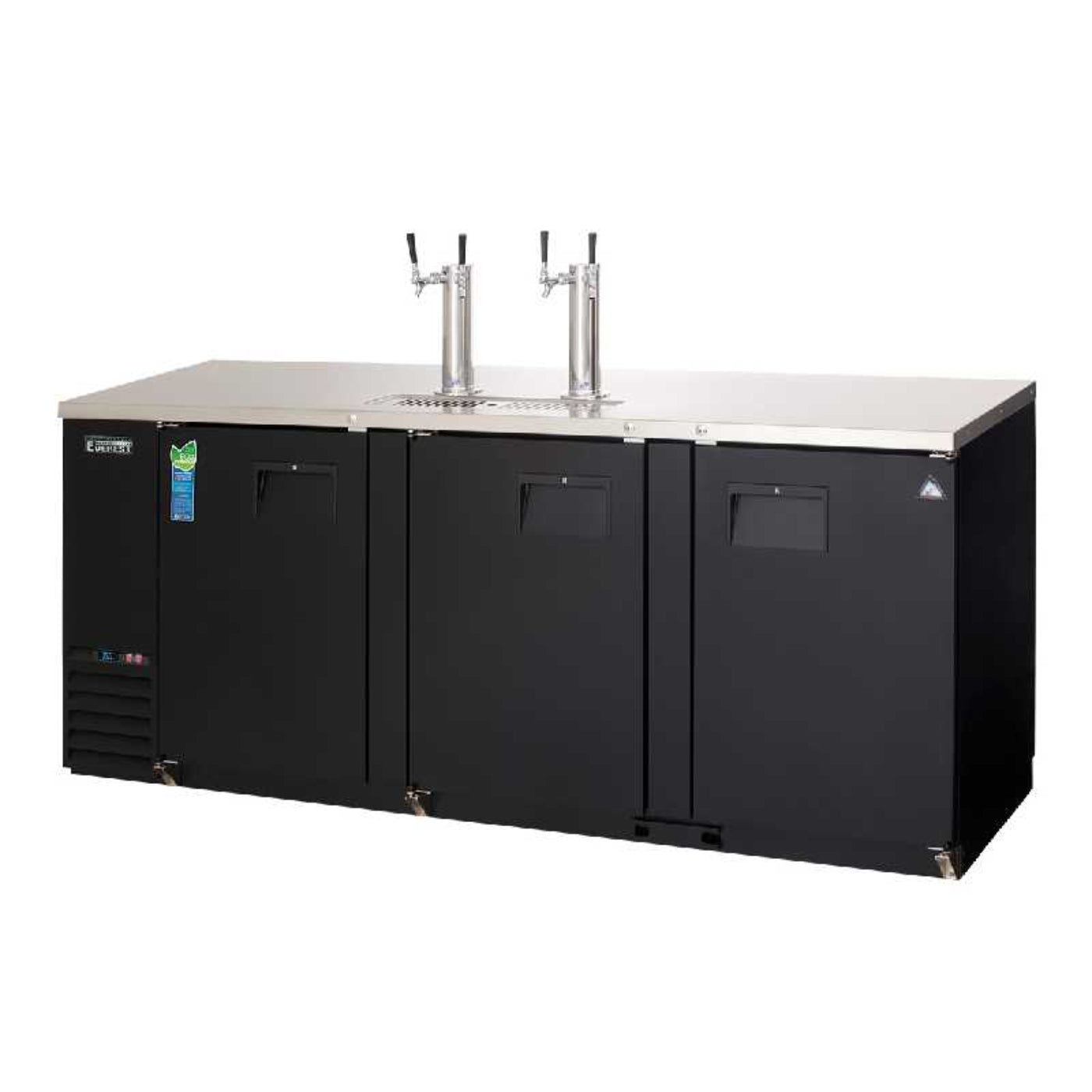 Everest - EBD4, Commercial 89" Keg Refrigerator Direct Draw Cooler Beer Dispenser - EBD4