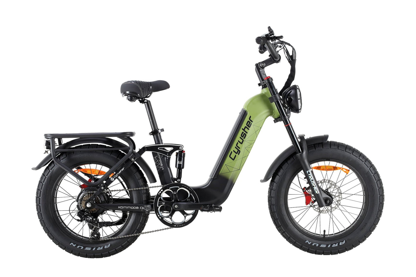 Cyrusher Kommoda Ebike 2025 New. Step-through electric bike. 68 miles electric bicycle. - US-KMDA3.0-PR-2025