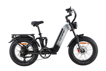 Cyrusher Kommoda Ebike 2025 New. Step-through electric bike. 68 miles electric bicycle. - US-KMDA3.0-PR-2025